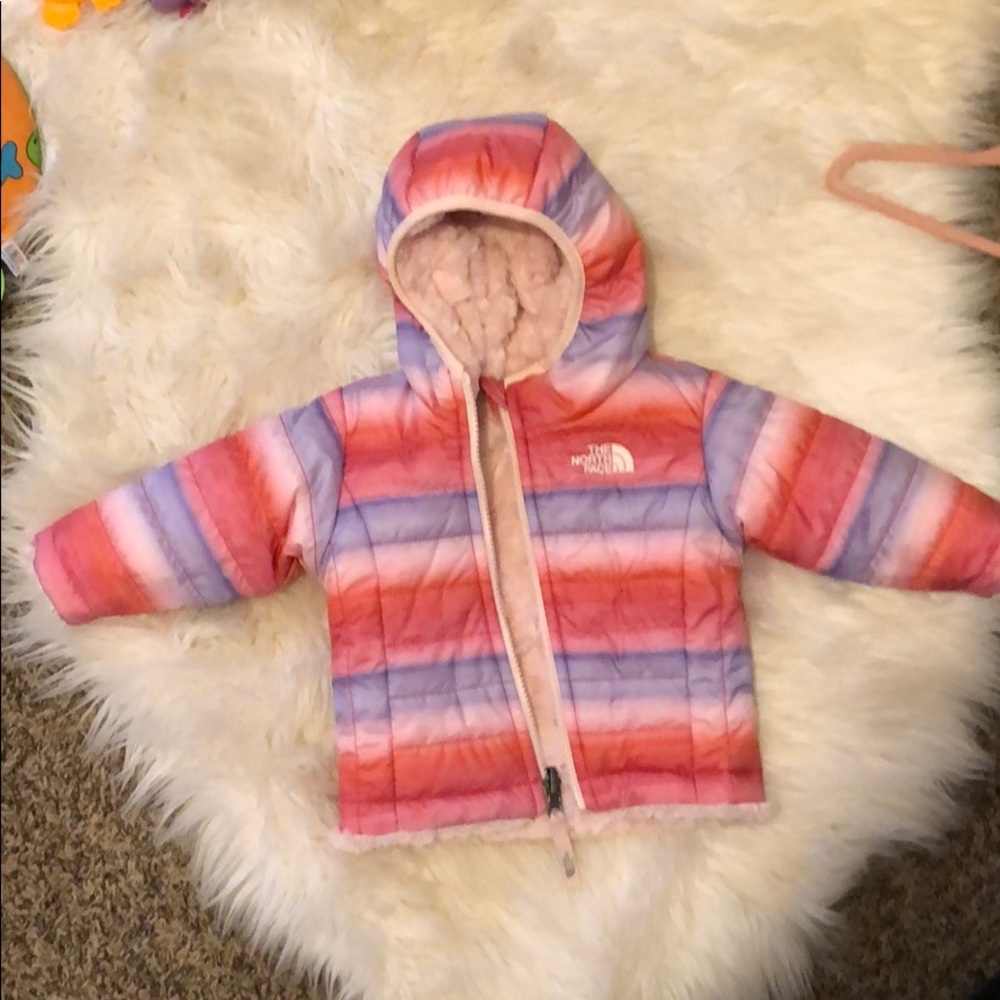 Infant Reversible North Face Jacket